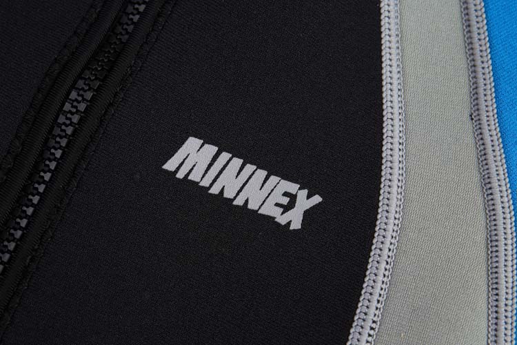 天藍色長袖保暖 連身衣保暖泳衣 <68130565 - 40> - Minnex Store