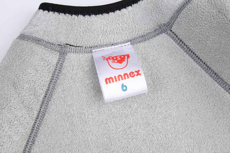 天藍色長袖保暖 連身衣保暖泳衣 <68130565 - 40> - Minnex Store